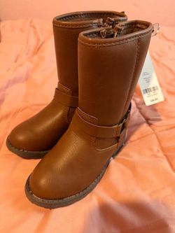 New Carter’s Girls Brown Boots Size 10