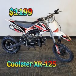 Dirt Bike for Sale in Sacramento! 125cc Manual or Semi-Auto Option – Mid-Size, Great Value & Fully Assembled Today!