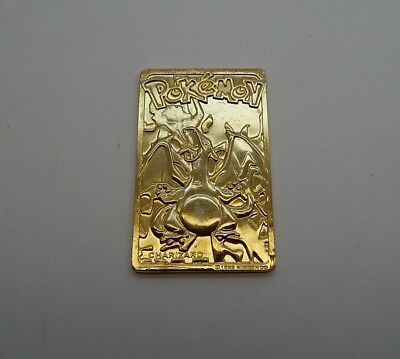 Pokemon Charizard 24k Gold Plated Card from 1999