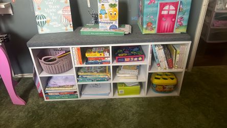 White  shoe bench or storage bench