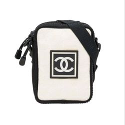 CHANEL Sports line Mini Pochette COCO Mark Diagonal shoulder bag 