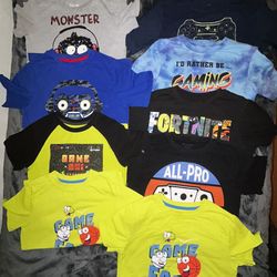 Boys Gaming T Shirts 