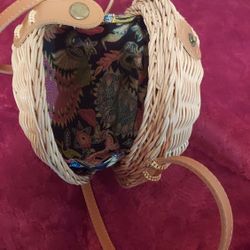 Boho Hard Round Hand Bag