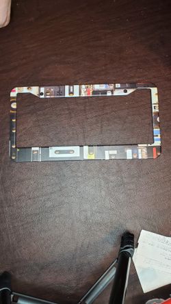 Cassette License Plate Frame 