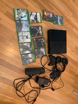 Xbox one with games. Turtle beach headset