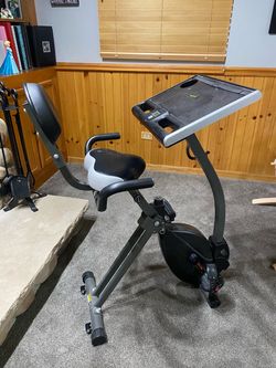 Exercise Bike with Desk
