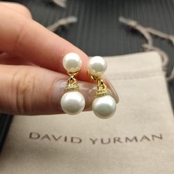 David Yaman pearl earrings
