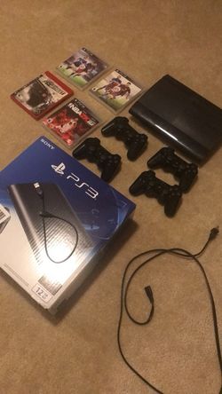 Play station 3 super slim 12gb