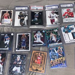 NBA And Nfl Card Lot Make Offers