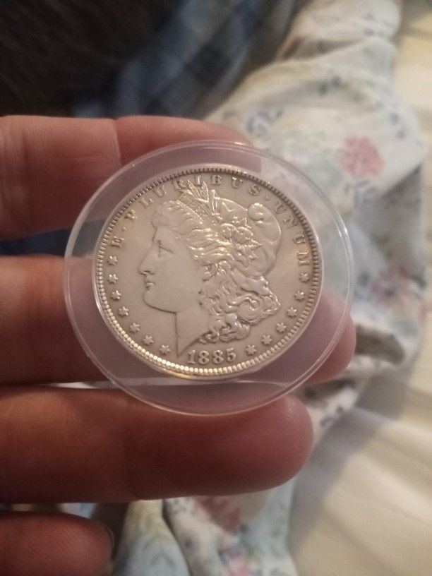 1885 Morgan Silver Dollar