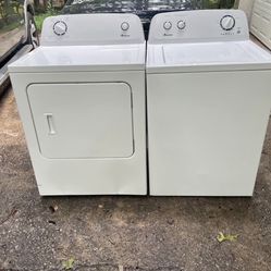 💯FREE DELIVERY💯AMANA  SUPER CAPACITY WASHER AND DRYER SET💯WORKS LIKE-NEW 💥