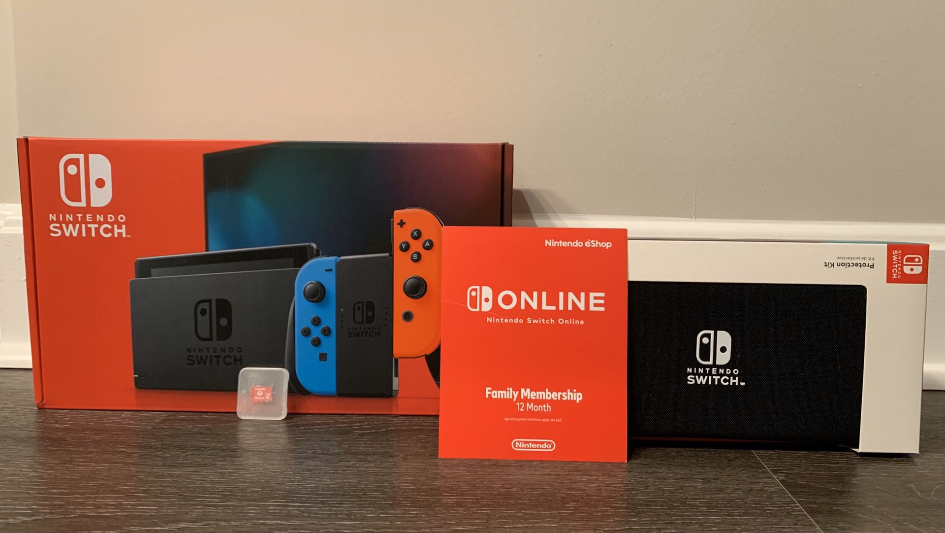 Nintendo Switch Neon Blue/Red Costco Bundle