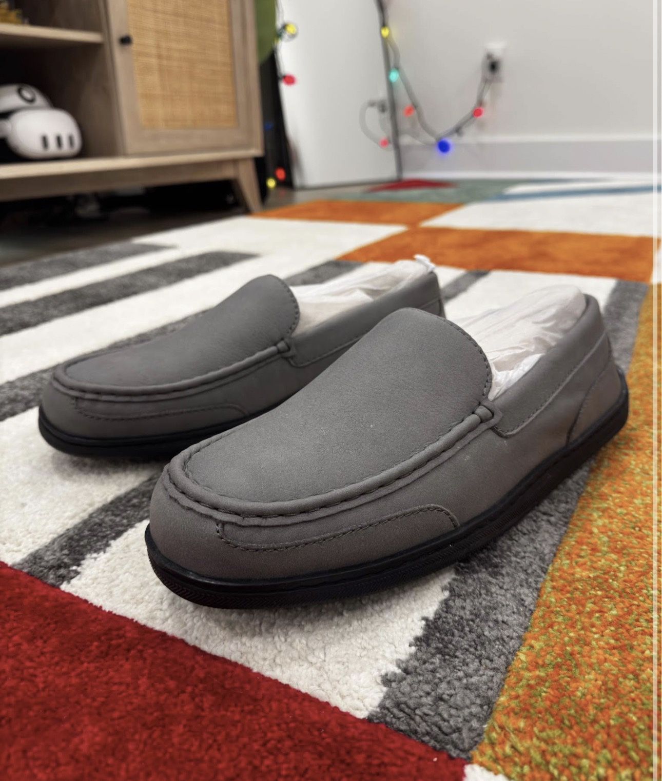 Moccasins Slippers Men’s size 13 - BRAND NEW!