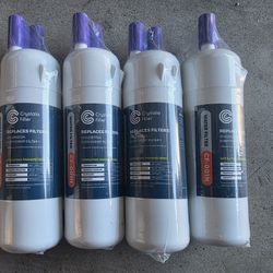 (4) Whirlpool EDR1RXD1, EDR1RXD1B, EveryDrop Filter 1, W10295370, Whirlpool WHR1RXD1, 