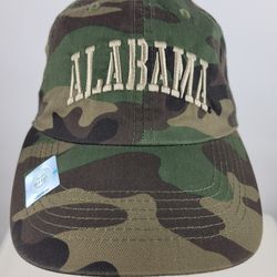 Alabama Crimson Tide NCAA Football Hat Cap Camo Roll Tide Strapback Camouflage