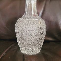 NEW Crystal Liquor Bottle