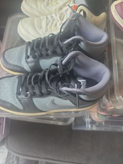 Nike SB Dunk High Grey Black Sneakers