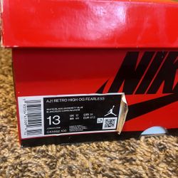 Sz 13 Jordan Fearless 1s