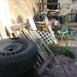 Free Toilet And Tire 