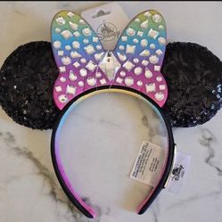 Disneyland 70th Anniversary minnie ears 