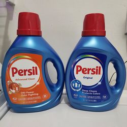 $20 for both. Persil Liquid Detergent. HABLO ESPAÑOL.