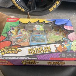 Pokemon Cards! Ascended Heroes Deluxe Pin Collection
