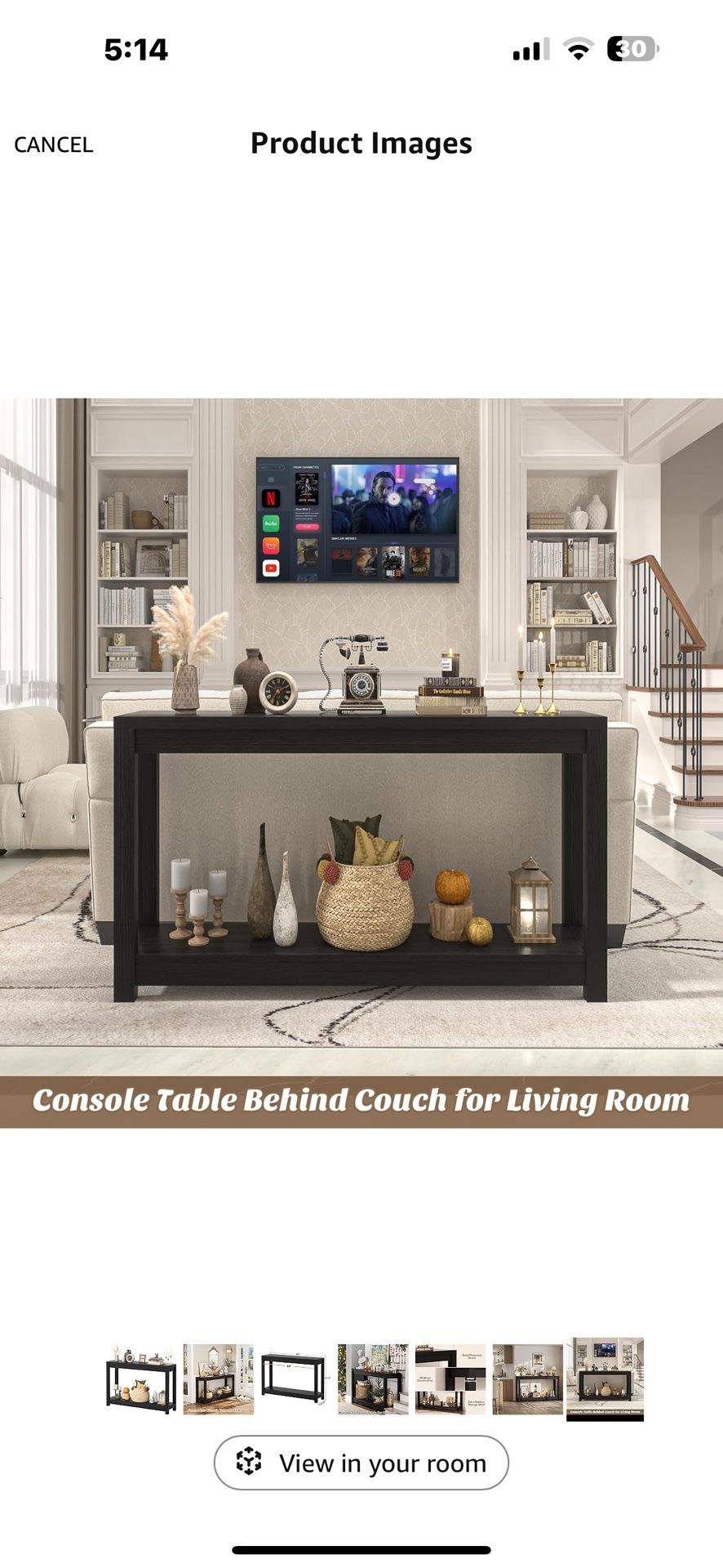 Console Table New $$50