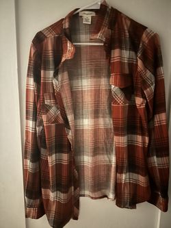 Women’s Plaid Long Sleeve Blouse 