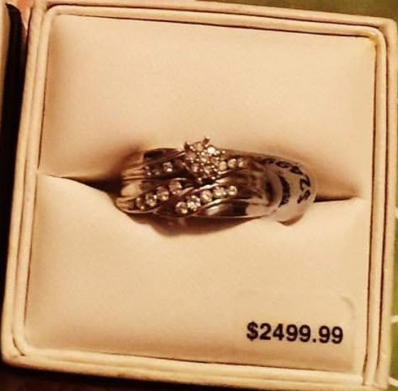 Wedding Rings  3 Piece 