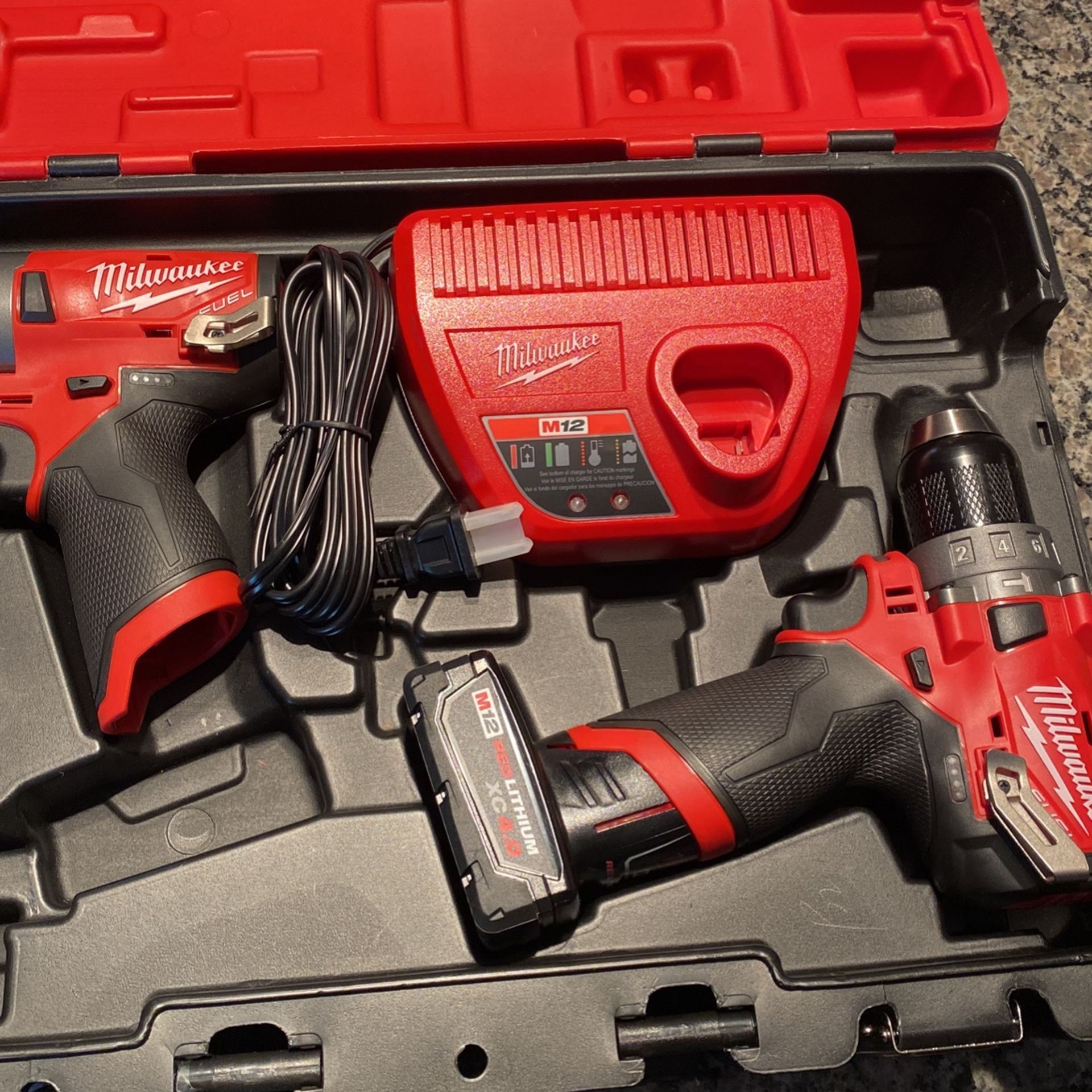 Brand New Milwaukee M12 Combo Kit