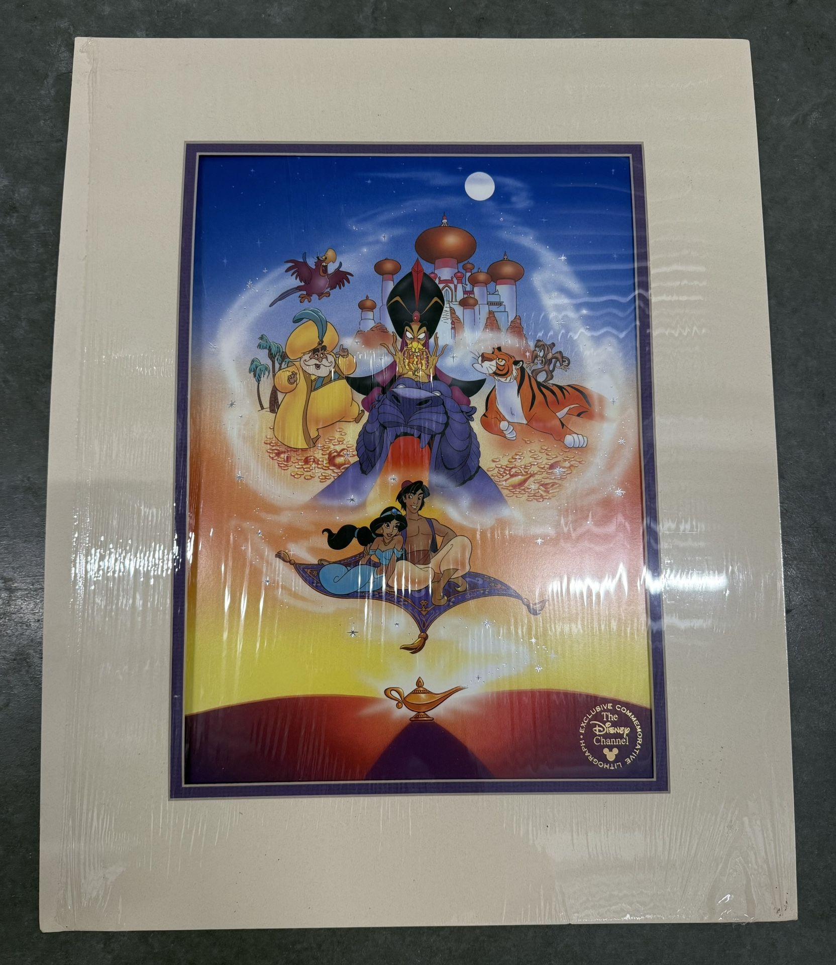 Disney’s Aladdin Disney Channel Exclusive Lithograph