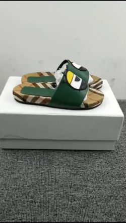 Burberry slides