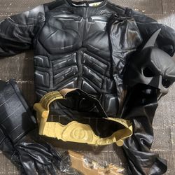 Batman Costume Small 4/6t