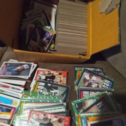 Baseball And Football Cards From 80s And 90s