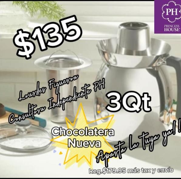 Princess House Chocolatera