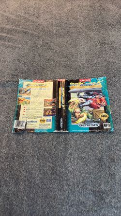 Sega Genesis Street Fighter 2 Special Champion Edition Cover Art 