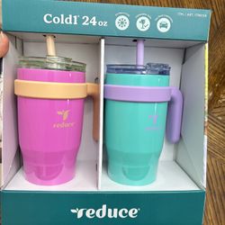 NWT Reduce Cold1 24 oz Tumblers 2 pack