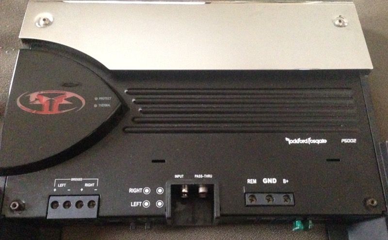 Rockford Fosgate Punch P5002 Car Amp