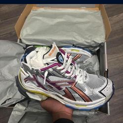 Silver Multi-Color Balenciaga Runners