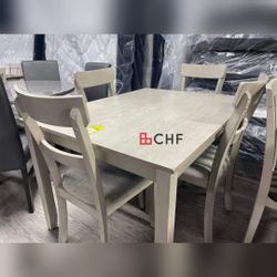 5 Pc Wooden Dining Table Set // Limited Time Offer 