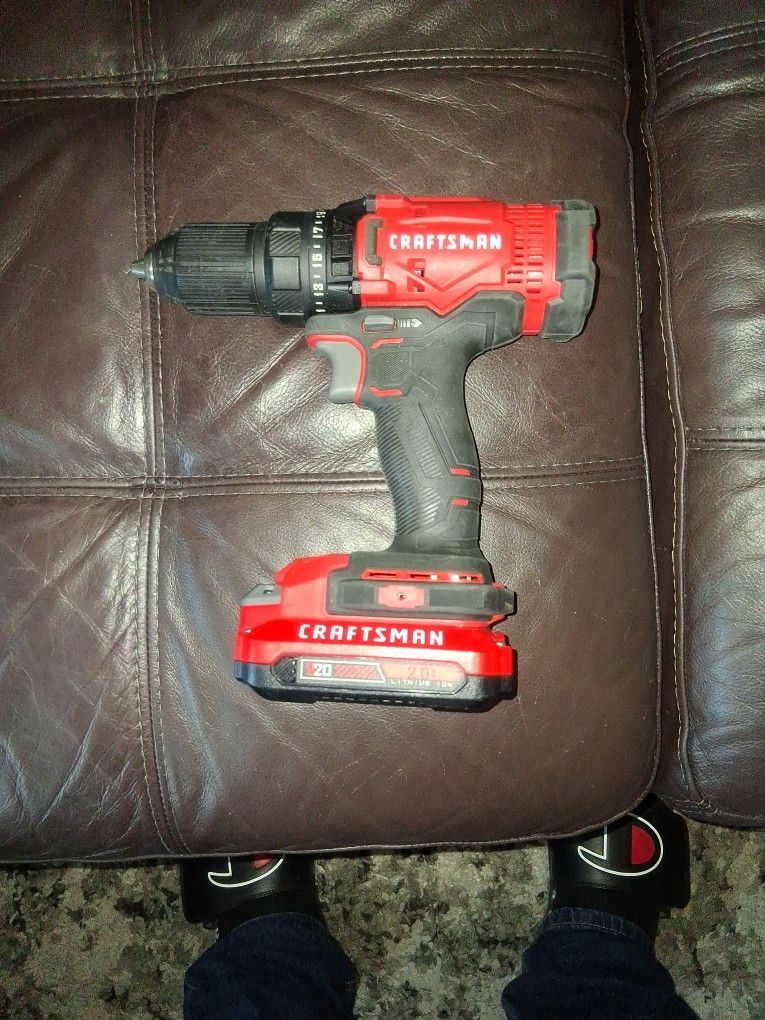 20v Craftsmen Drill W/ Battery