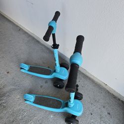 3 Wheel Foldable Kick Scooter With LED Light