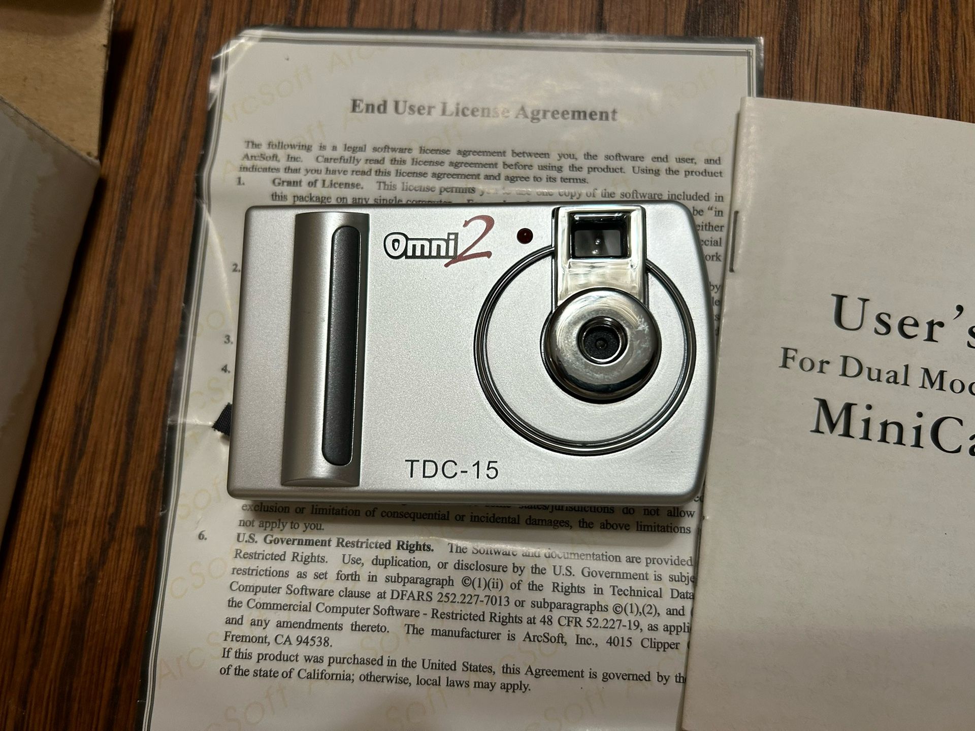 Omni 2 TDC 15 Digital Camera