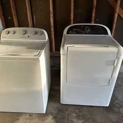 washer and electric dryer 