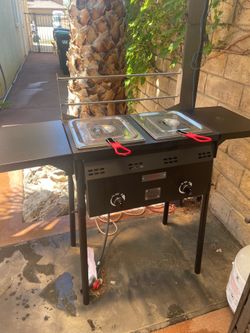 Outdoor Double Fryer