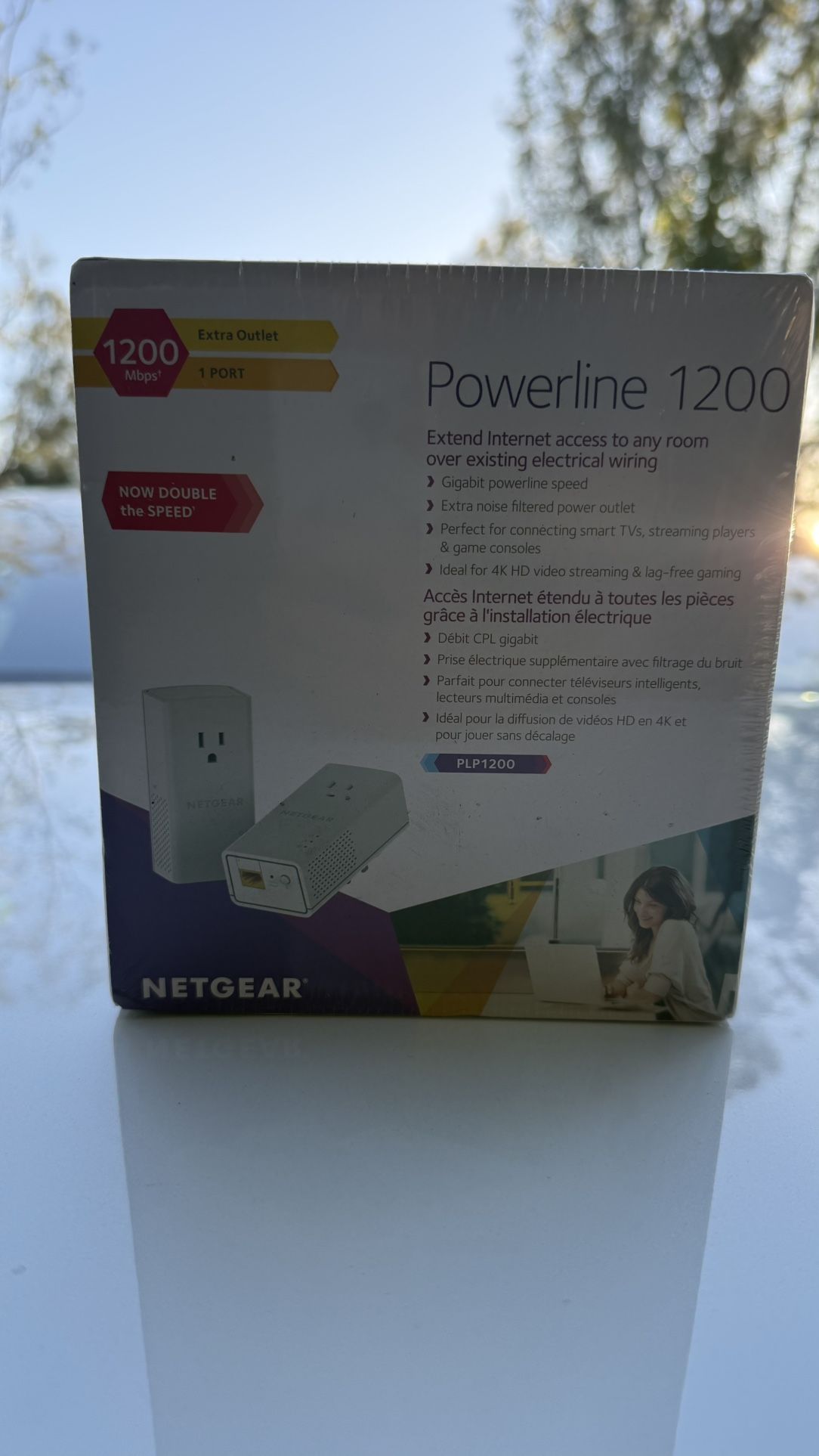 Netgear 1200 Powerline Adapter – NEW – $65
