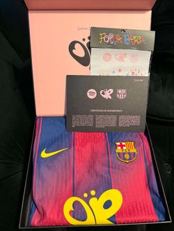 Barcelona x Olivia Rodrigo shirt authentic limited edition