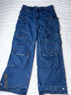 Blue Cargo Pants – Fashion Nova