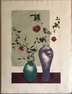 MAMIE JOE RAYBURN - "Timeless Beauty" 61/350 MIXED MEDIA WITH (COA) Hand Signed