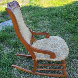 Beautiful Vintage Rocking Chair 